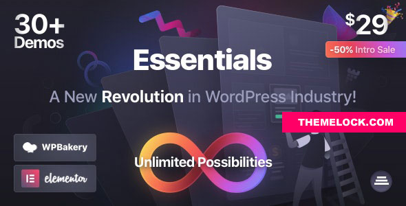 Essentials v3.0.5 – Multipurpose WordPress Theme