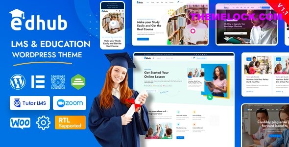 Edhub v1.5 – Education WordPress Theme
