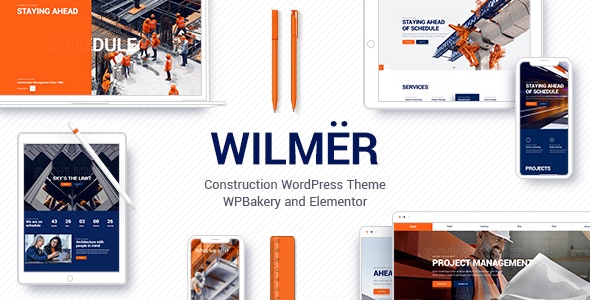 Wilmër v2.9 – Construction Theme