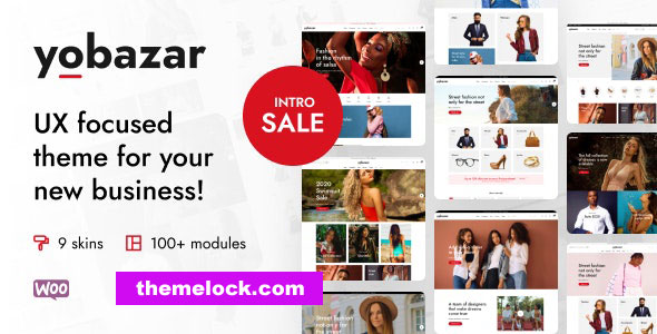 Yobazar v1.2.0 – Elementor WooCommerce WordPress Theme