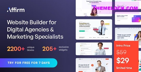 Affirm v2.0.1 – Marketing & Digital Agency WordPress Theme