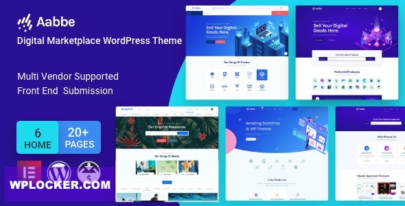 Aabbe v5.0.0 – Digital Marketplace WordPress Theme