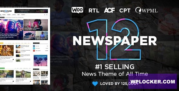 Newspaper v12.6.3 – News & WooCommerce WordPress Theme  nulled