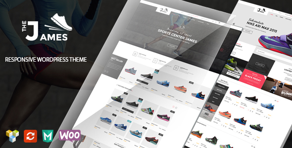 James v1.5.7 – Responsive WooCommerce Shoes Theme