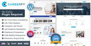 Careerfy v9.4.2 – Job Board WordPress Theme