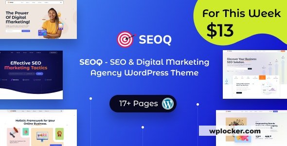 SEOQ v1.0.2 – SEO & Digital Marketing Agency WordPress Theme