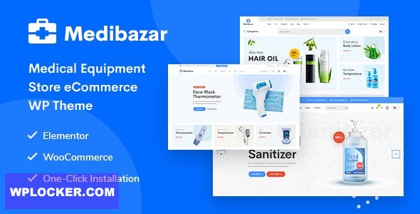 Medibazar v1.8.7 – Medical WooCommerce Theme
