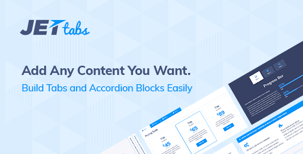 JetTabs v2.2.1 – Tabs and Accordions for Elementor