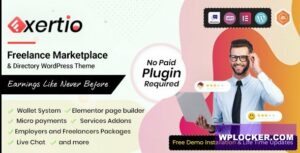 Exertio v1.2.8 – Freelance Marketplace WordPress Theme