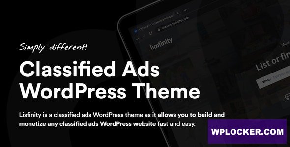 Lisfinity v1.3.9 – Classified Ads WordPress Theme  nulled