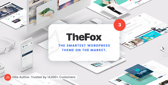 TheFox v3.9.61 – Responsive Multi-Purpose WordPress Theme  nulled