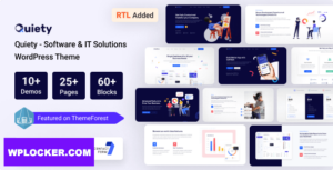 Quiety v5.4.0 – Software & IT Solutions WordPress Theme