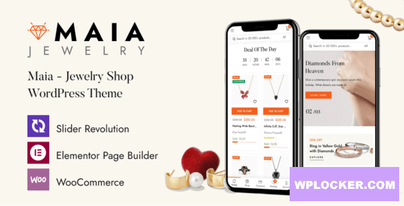 Maia v1.0.16 – Jewelry Shop WordPress Theme