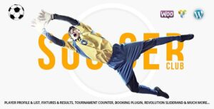 Soccer Club v1.3.12 – Football Team WordPress Theme