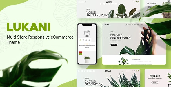 Lukani v1.1.5 – Plant Store Theme for WooCommerce WordPress