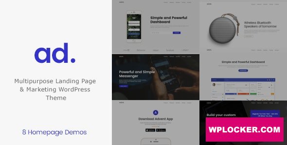 Advent v1.4.4 – Digital Marketing WordPress Theme
