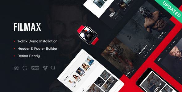Filmax v1.1.7 – Movie Magazine WordPress Theme
