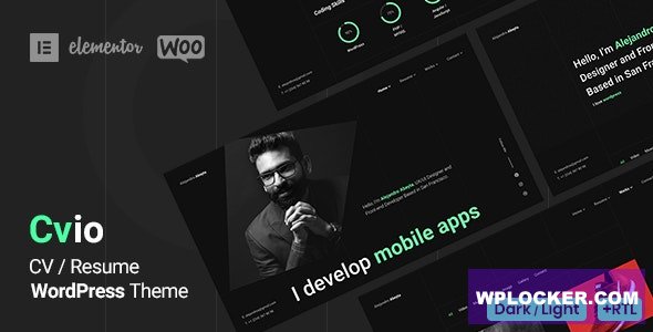 Cvio v3.3.1 – CV Resume Theme