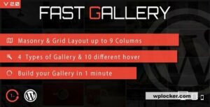 Fast Gallery v2.0 – Premium WordPress Plugin