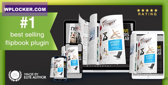 Real3D FlipBook v3.55 – WordPress Plugin