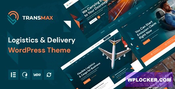 Transmax v1.0.17 – Logistics & Delivery Company WordPress Theme