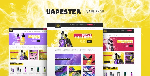 Vapester v1.1.10 – Creative Cigarette Store & Vape Shop WooCommerce Theme