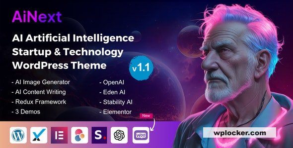 AiNext v1.1 – AI Agency & Startup WordPress Theme