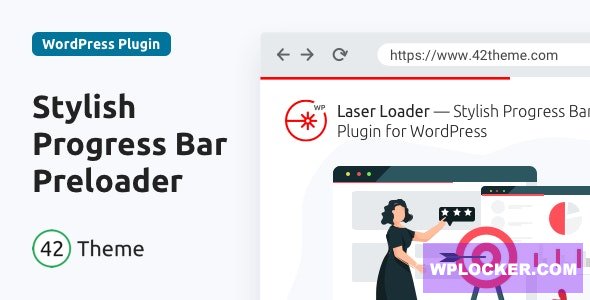 Laser Loader v2.0.1 – Stylish Progress Bar Preloader