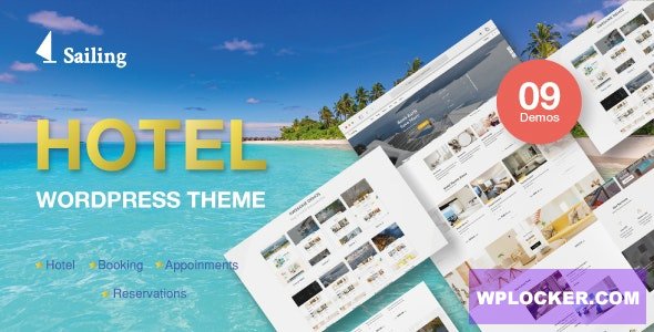 Sailing v4.3.1 – Hotel WordPress Theme