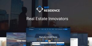 WP Residence v4.20.2 – Real Estate WordPress Theme nulled