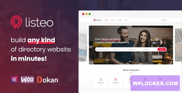 Listeo v1.9.41 – Directory & Listings With Booking
