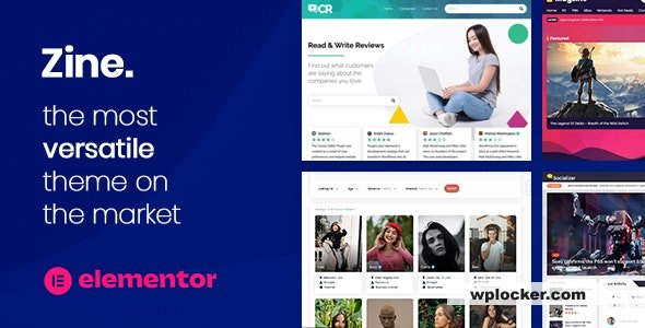 Zine v2.13 – Website Builder – WordPress Elementor Theme