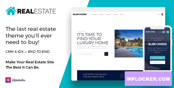 Real Estate 7 v3.4.5 – Real Estate WordPress Theme  nulled