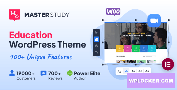 Masterstudy v4.8.41 – Education WordPress Theme  nulled