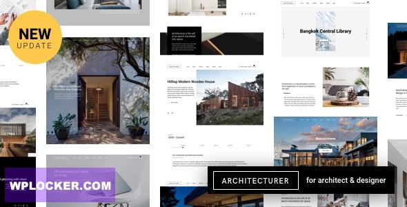 Architecturer v3.8.6 – WordPress for Interior Designer  nulled