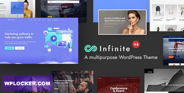 Infinite v4.0.6 – Multipurpose WordPress Theme  nulled