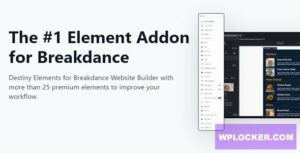Destiny Elements v1.8.0 – The #1 Element Addon for Breakdance  nulled