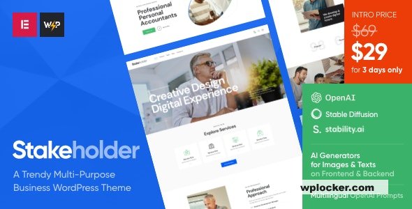 Stakeholder v1.0 – Business WordPress Theme
