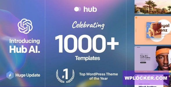 Hub v4.3 – Responsive Multi-Purpose WordPress Theme  nulled