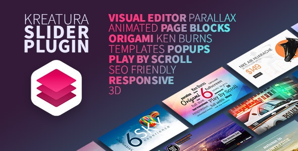 Kreatura v7.11.0 – Slider Plugin for WordPress  nulled