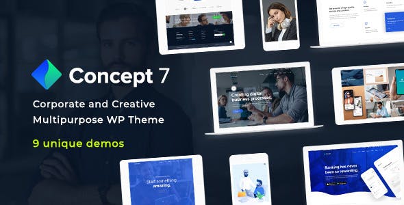Concept Seven v1.29 – Responsive Multipurpose Theme