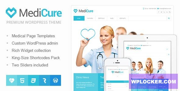 MediCure v2.0.6 – Health & Medical WordPress Theme