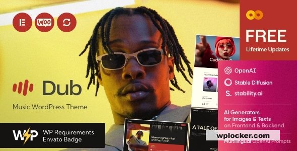 Dub v1.0 – Music WordPress Theme