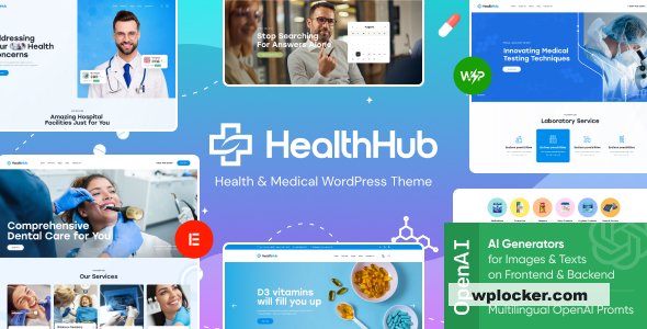 HealthHub – Health & Medical WordPress Theme