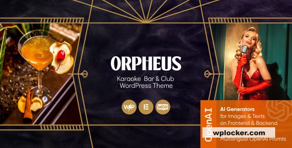 Orpheus v1.0 – Karaoke Bar & Club WordPress Theme