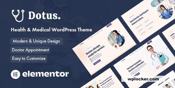 Dotus v1.0.1 – Health & Medical WordPress Theme