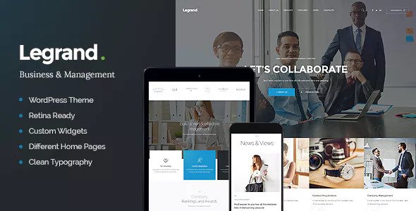 LeGrand v2.1.2 – A Modern Multi-Purpose Business Theme