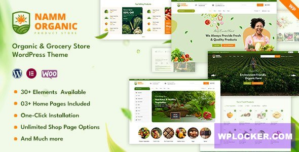Namm v1.0.6 – Grocery Shop WordPress Theme