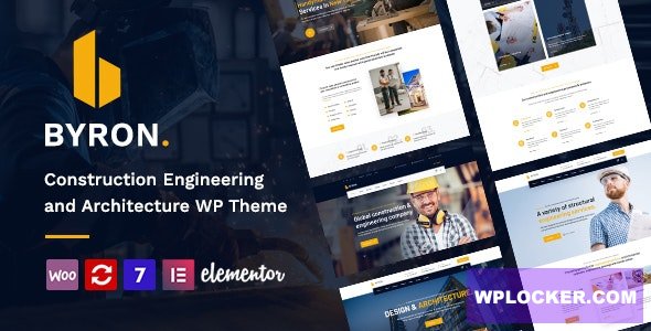 Byron v1.22 – Construction and Engineering WordPress Theme
