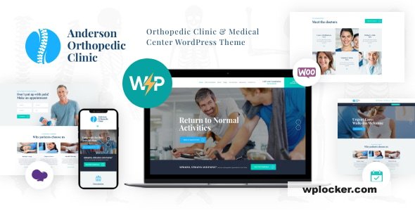 Anderson v1.4.2 – Orthopedic Clinic WordPress Theme